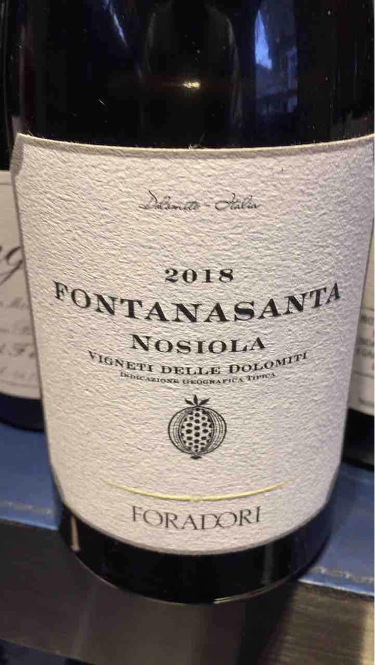 Fontanasanta Manzoni Bianco - Azienda Agricola Foradori - Elisabetta Foradori 