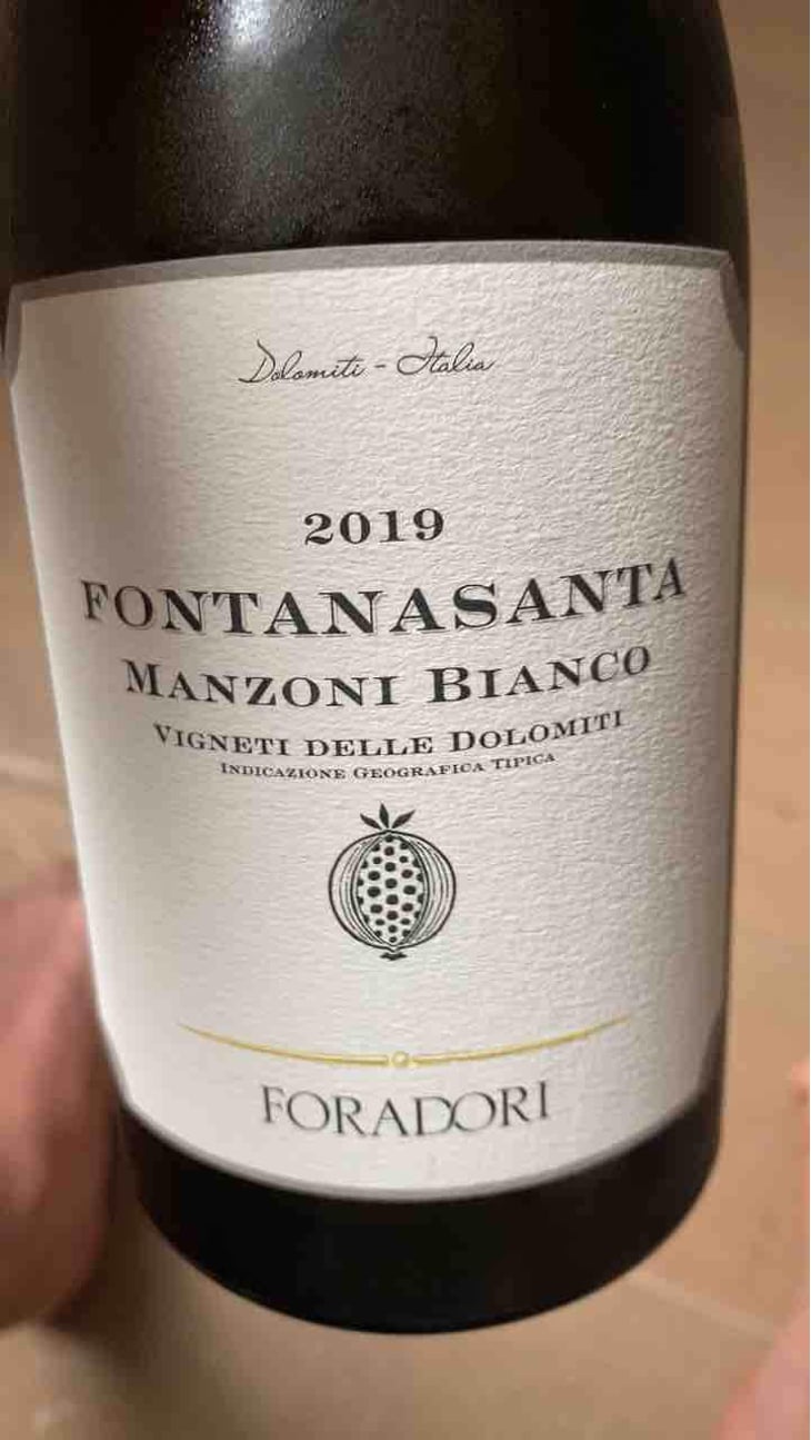 Fontanasanta Manzoni Bianco - Azienda Agricola Foradori - Elisabetta Foradori 