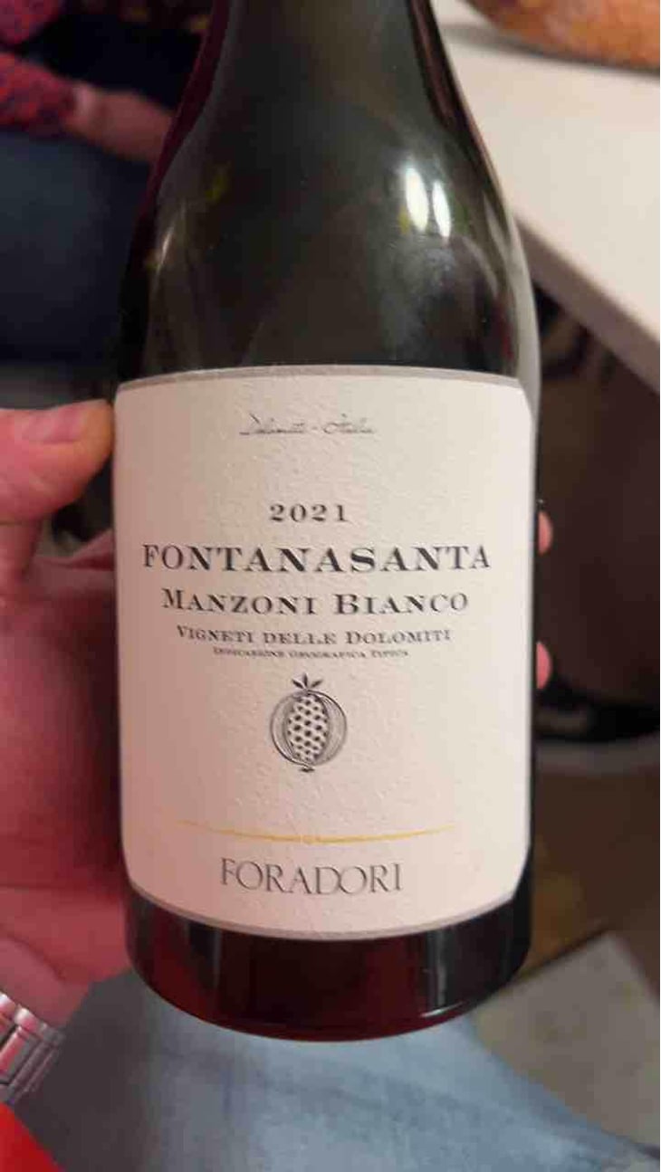 Fontanasanta Manzoni Bianco - Azienda Agricola Foradori - Elisabetta Foradori 