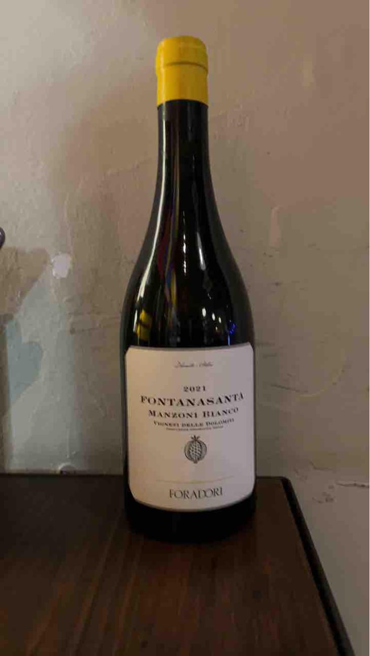 Fontanasanta Manzoni Bianco - Azienda Agricola Foradori - Elisabetta Foradori 