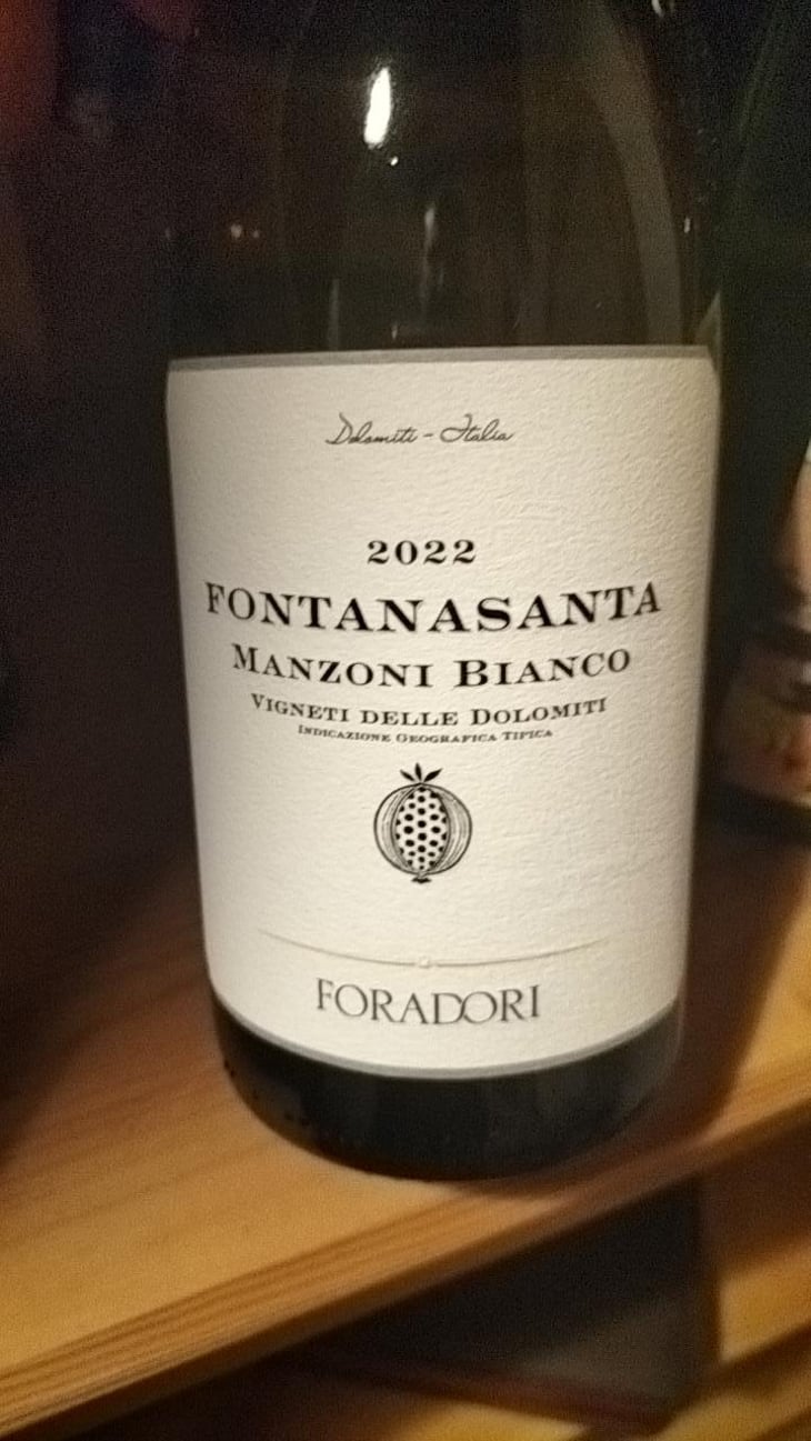 Fontanasanta Manzoni Bianco - Azienda Agricola Foradori - Elisabetta Foradori 