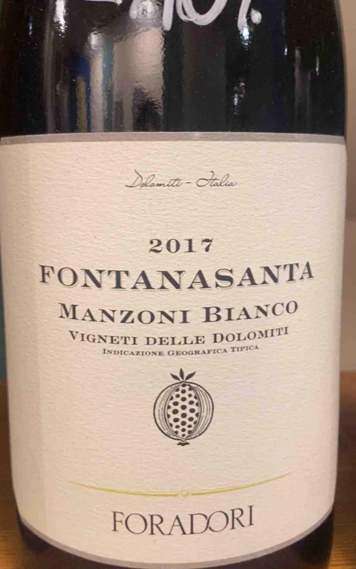 Fontanasanta Manzoni Bianco - Azienda Agricola Foradori - Elisabetta Foradori 
