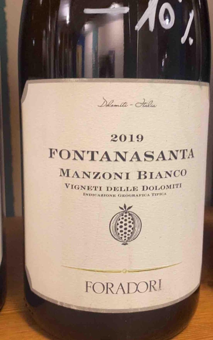 Fontanasanta Manzoni Bianco - Azienda Agricola Foradori - Elisabetta Foradori 