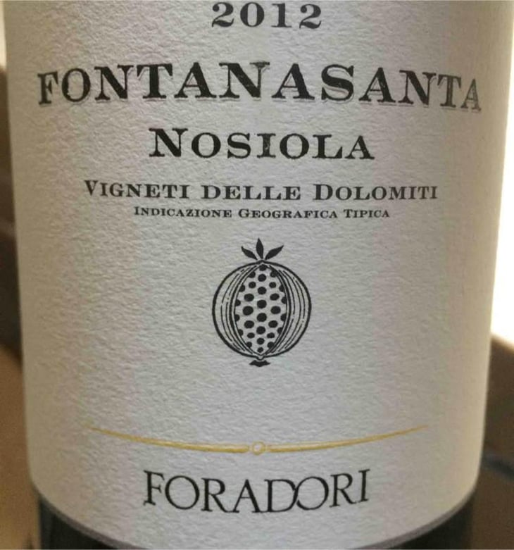 Fontanasanta Nosiola - Azienda Agricola Foradori - Elisabetta Foradori 