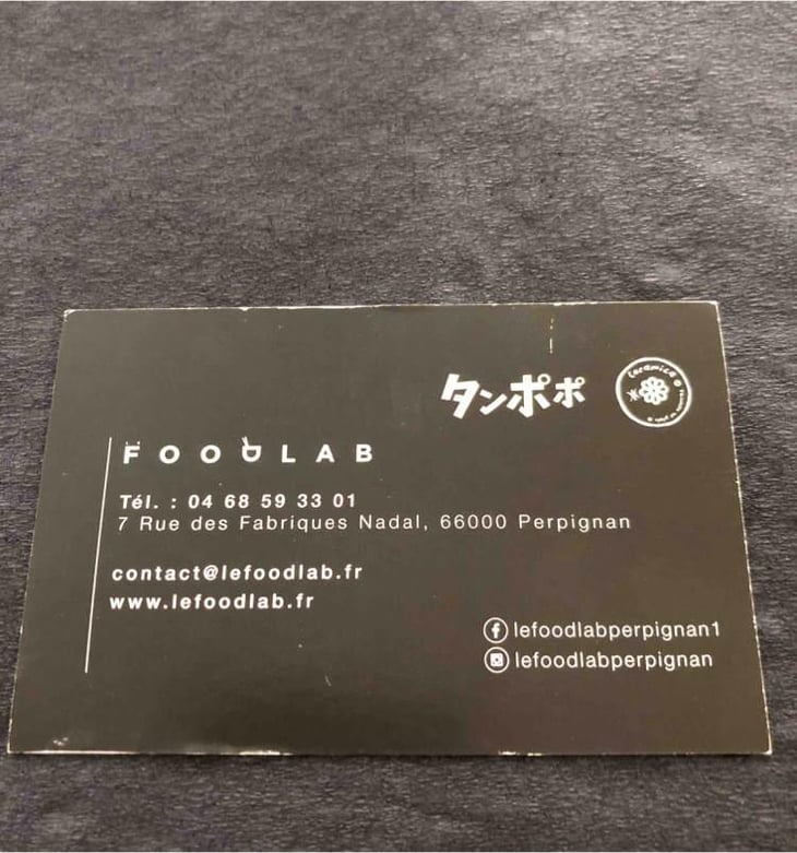 Foodlab -  - 62180
