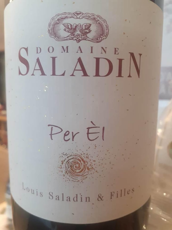 Per El - Domaine Saladin - Elisabeth & Marie-Laurence Saladin 