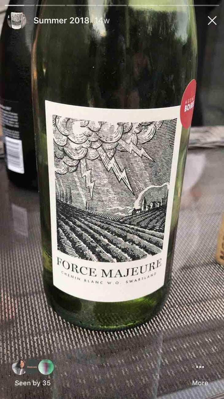 Force Majeure - JH Meyer Signature Wines - Johan Meyer 