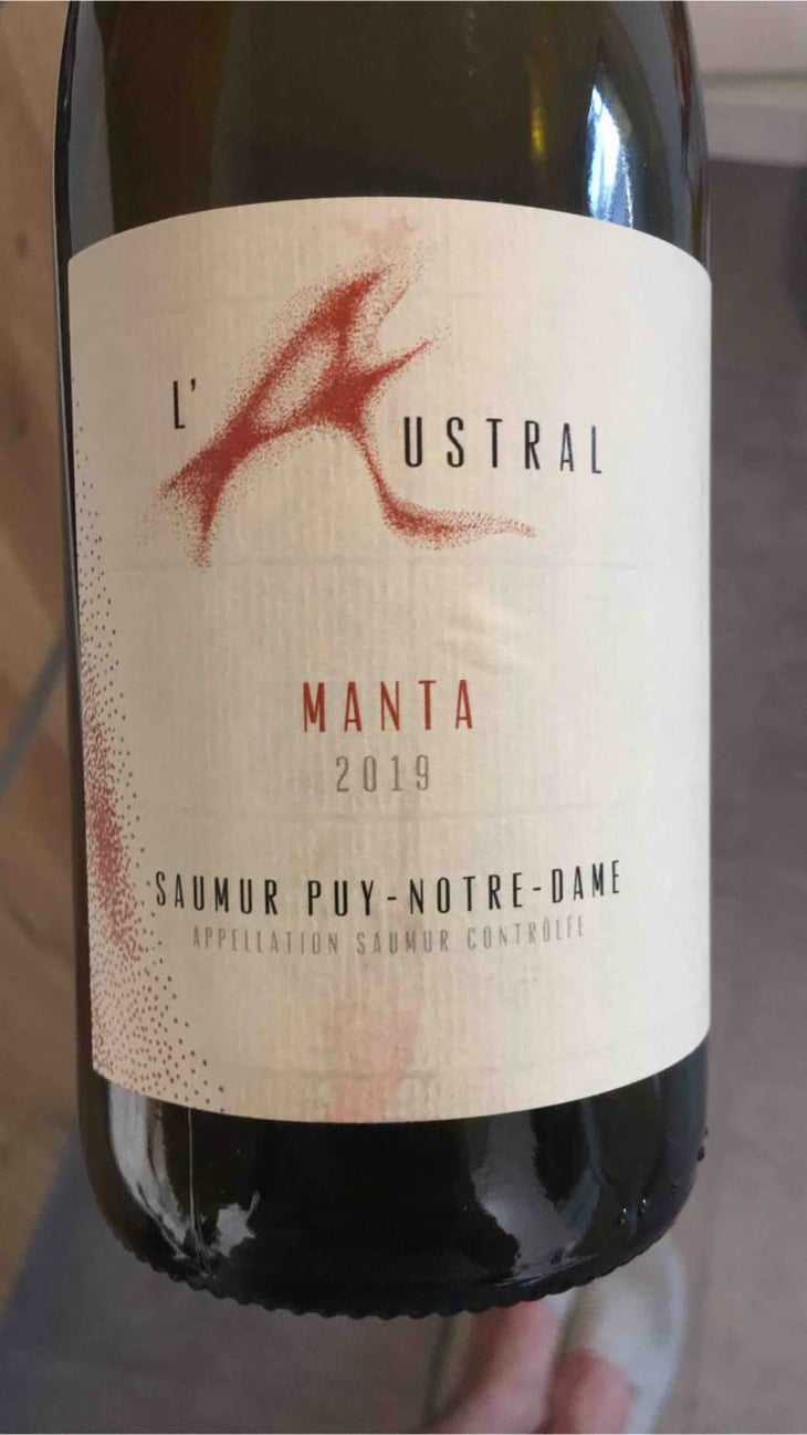 Manta - L'Austral - Pauline Mourrain & Laurent Troubat 