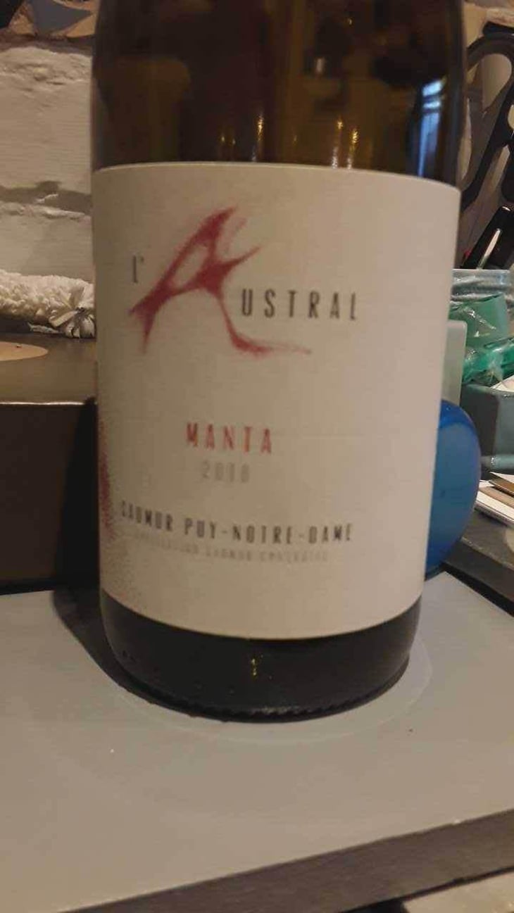 Manta - L'Austral - Pauline Mourrain & Laurent Troubat 