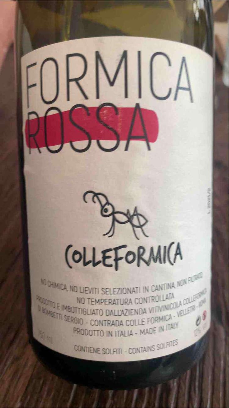 Formica Rossa - Colleformica - Sergio & Paulo Bombetti 