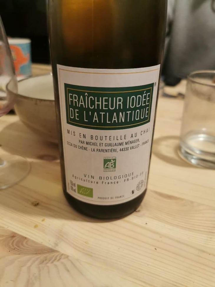 Fraîcheur Iodée De L'Atantique - La Parentière - Michel & Guillaume Ménager 