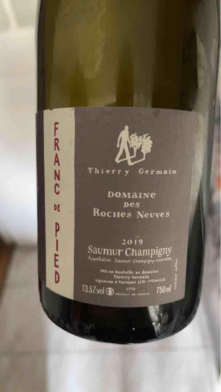 Franc de Pied - Domaine des Roches Neuves - Thierry et Louis Germain -2022