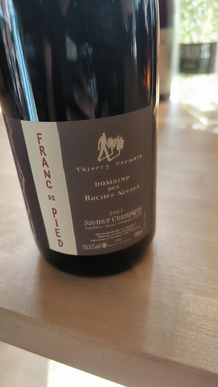 Franc de Pied - Domaine des Roches Neuves - Thierry et Louis Germain -2022