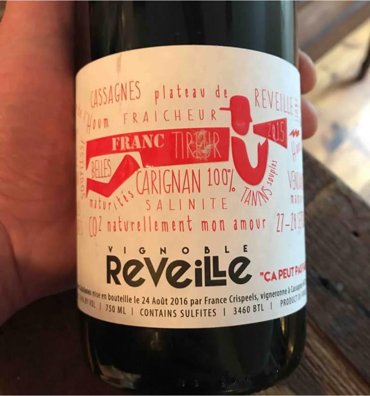 Franc Tireur - Vignoble Réveille - France Crispeels 
