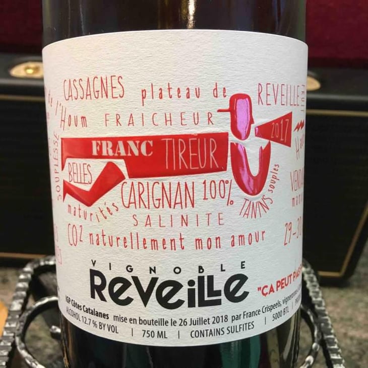 Franc Tireur - Vignoble Réveille - France Crispeels 