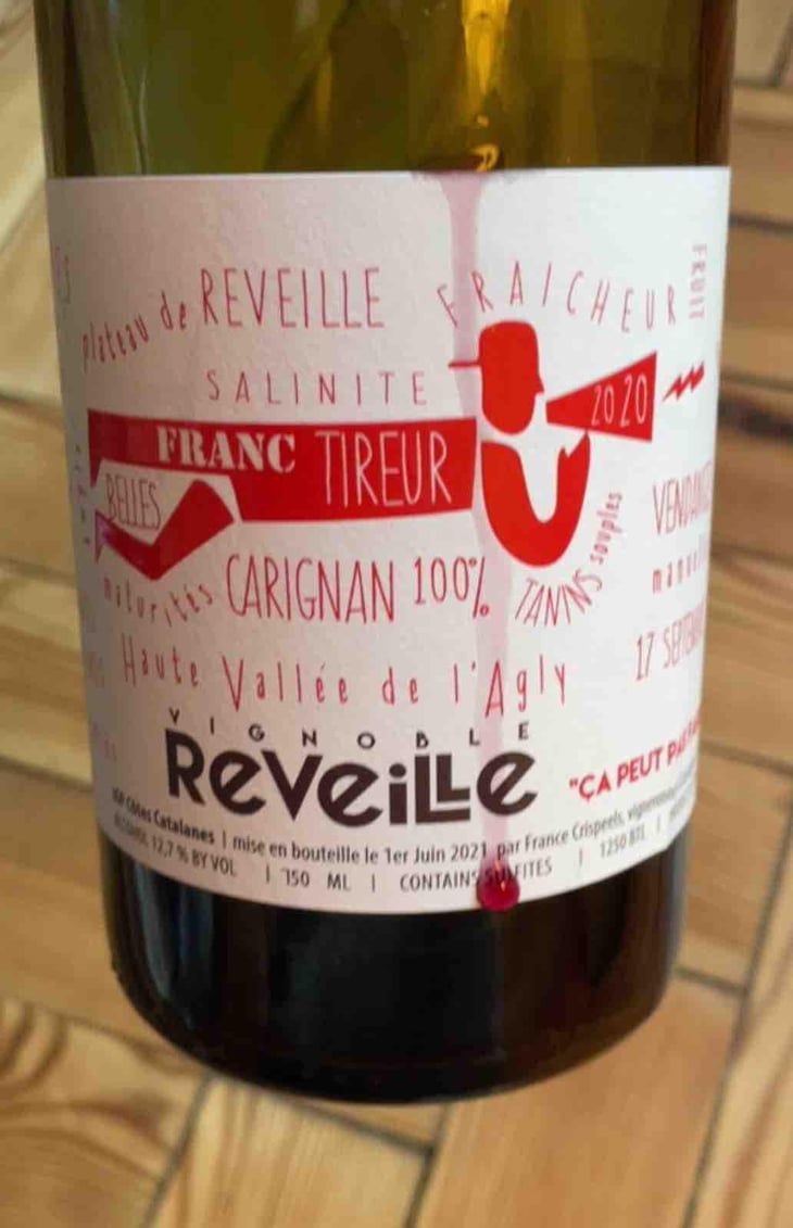 Franc Tireur - Vignoble Réveille - France Crispeels 