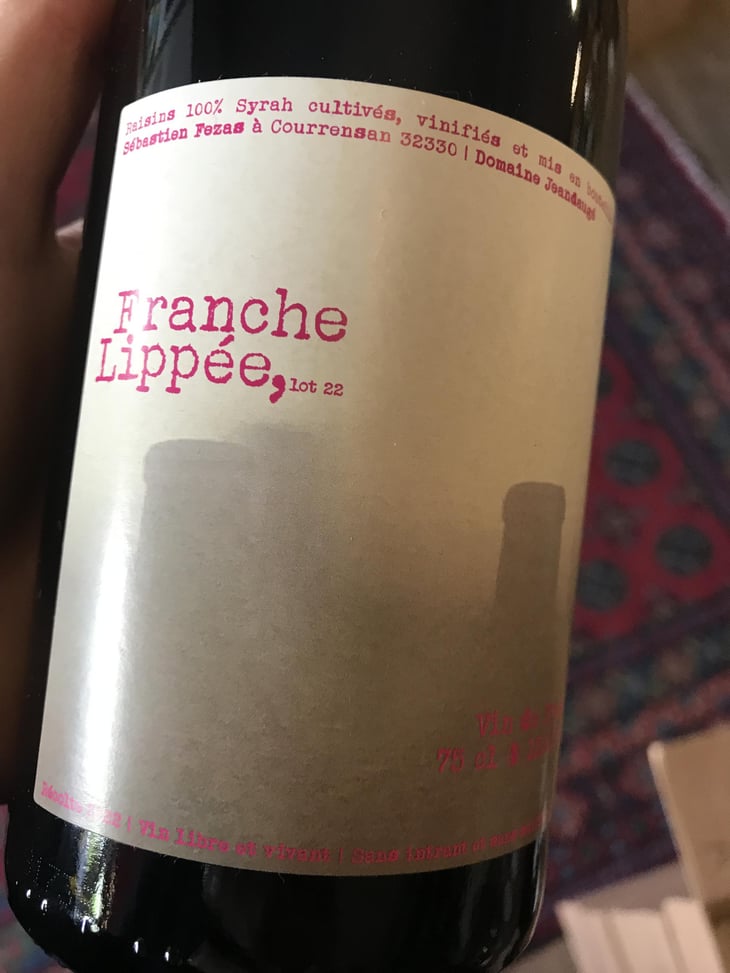 Franche Lippée 2022 - Domaine Jeandaugé - Sébastien Fezas -2022