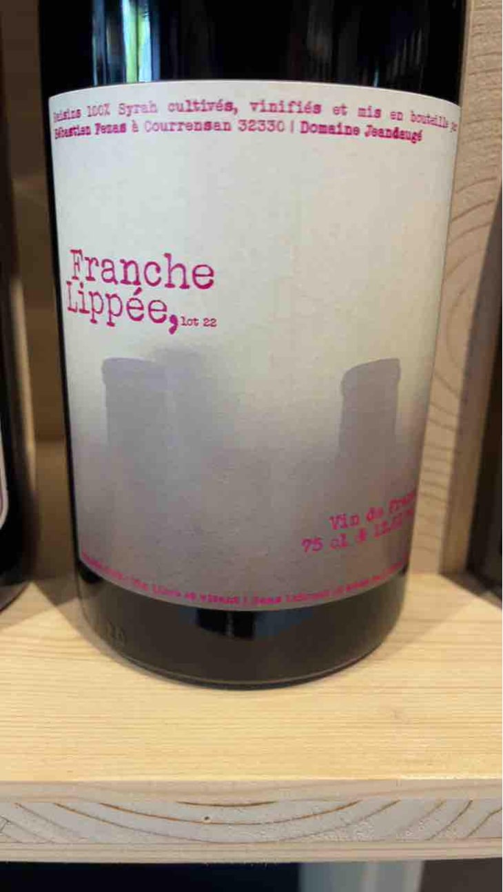 Franche Lippée 2022 - Domaine Jeandaugé - Sébastien Fezas -2022