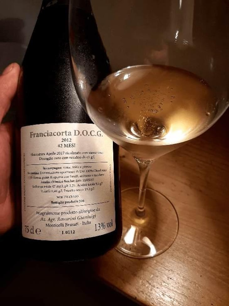 FRANCIACORTA RAVARINI 41 mesi - Az. Agr. Ravarini Gianluigi - Gianluigi Ravarini 