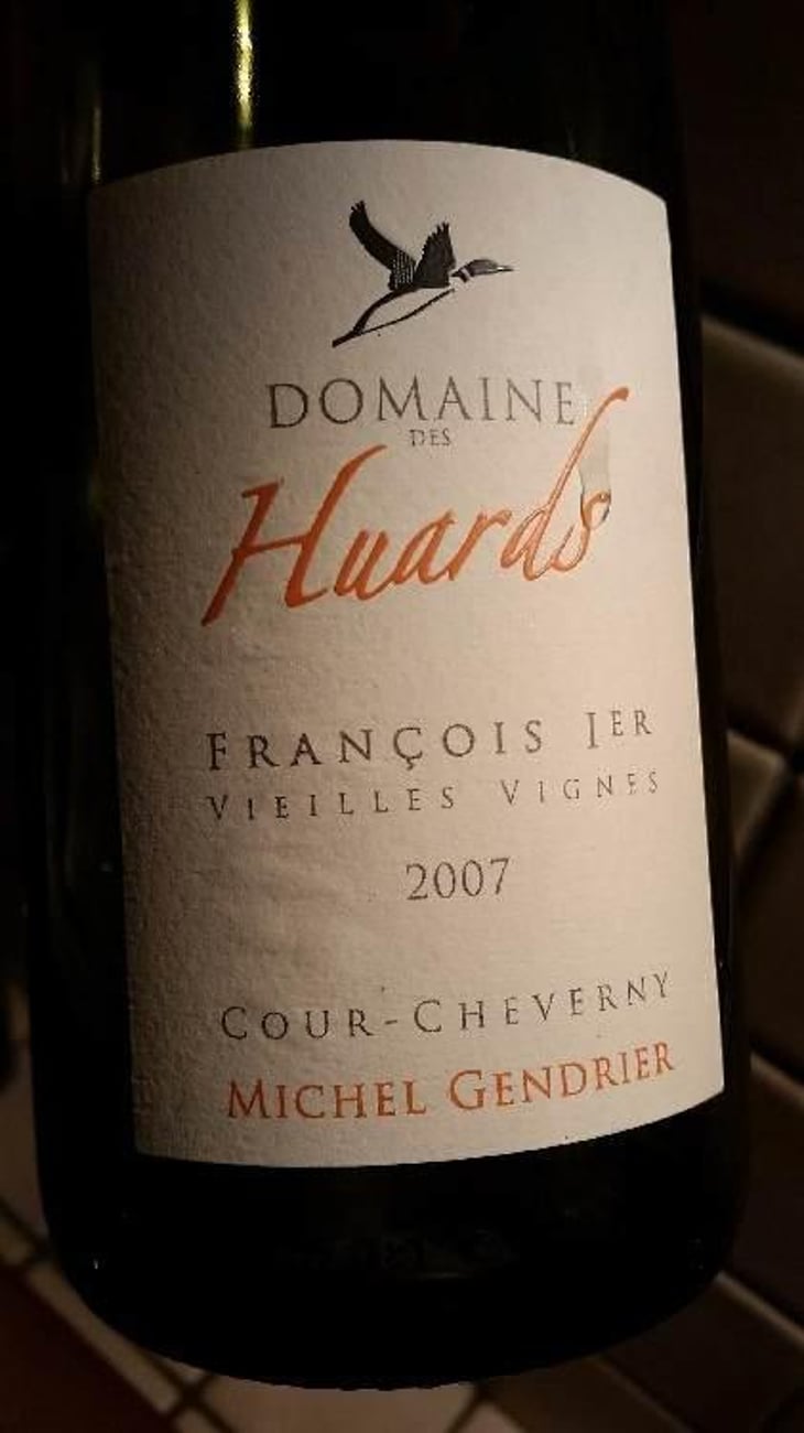 François 1er - Domaine des Huards - Jocelyne & Michel Gendrier 
