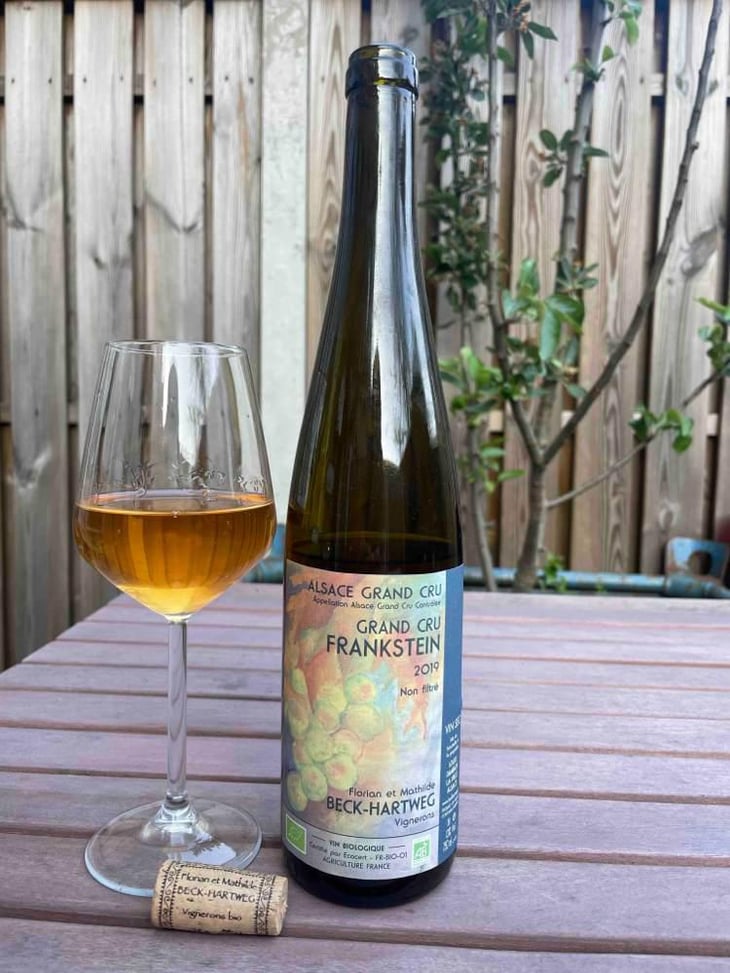 Riesling Grand Cru Frankstein - Florian & Mathilde Beck-Hartweg - Florian & Mathilde Beck-Hartweg 