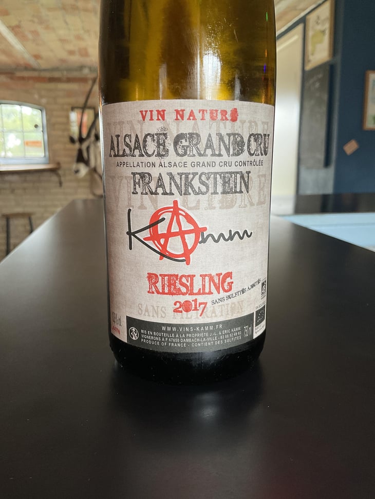 Riesling Grand Cru Frankstein - Jean-Louis & Éric Kamm - Éric Kamm 