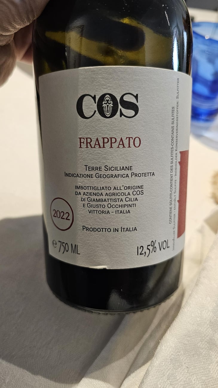 Frappato - COS - Giambattista Cilia, Cirino Strano & Giusto Occhipinti 
