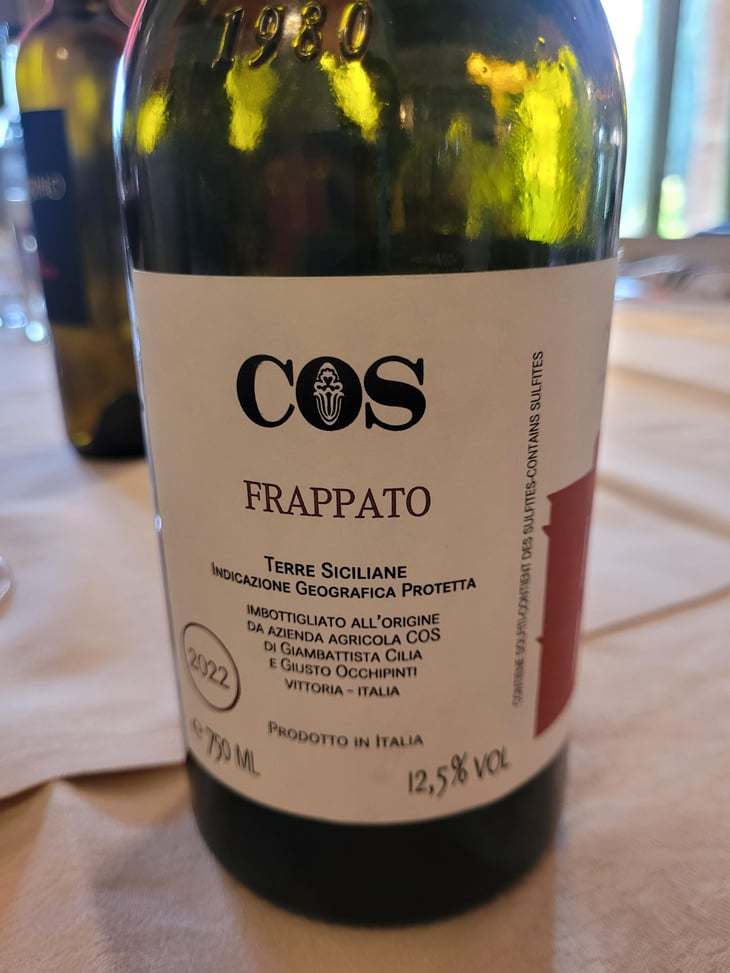 Frappato - COS - Giambattista Cilia, Cirino Strano & Giusto Occhipinti 
