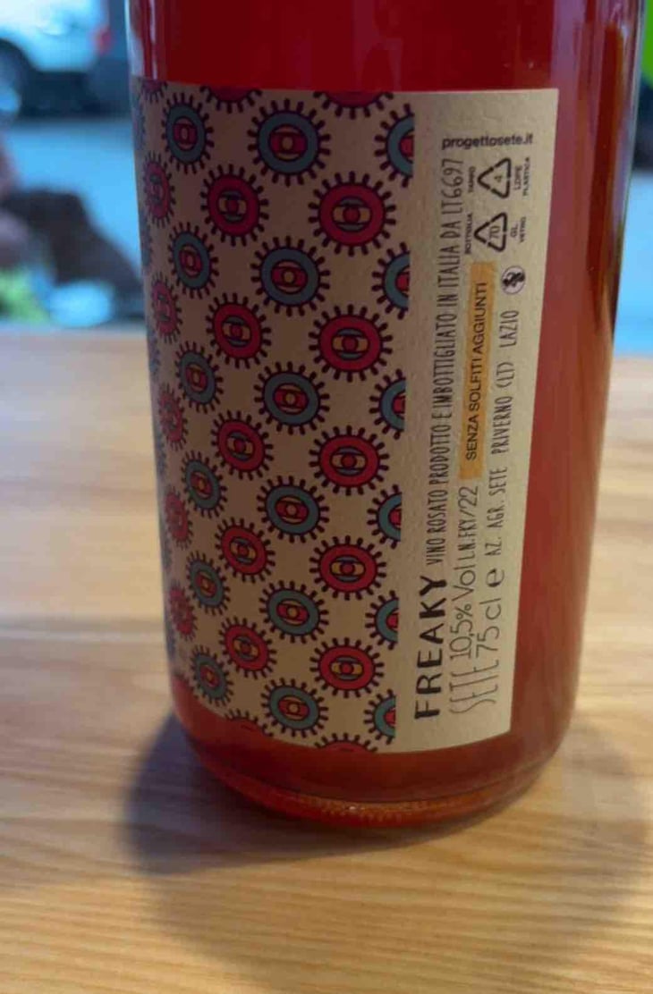 Freaky - Sete - Vini Naturali - Emiliano Giorgi, Arcangelo Galuppi, Martina D’Alessio 
