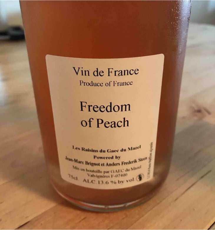 Freedom of Peach (X Jean-Marc Brignot) - Anders Frederik Steen & Anne Bruun Blauert - Anders Frederik Steen & Anne Bruun Blauert 