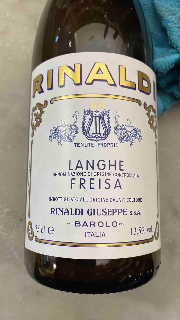 Langhe Freisa - Azienda Agricola Giuseppe Rinaldi - Marta e Carlotta Rinaldi 