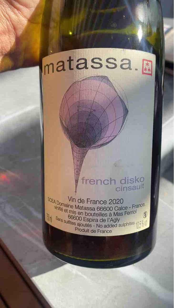 French Disko - Domaine Matassa - Tom Lubbe -2020