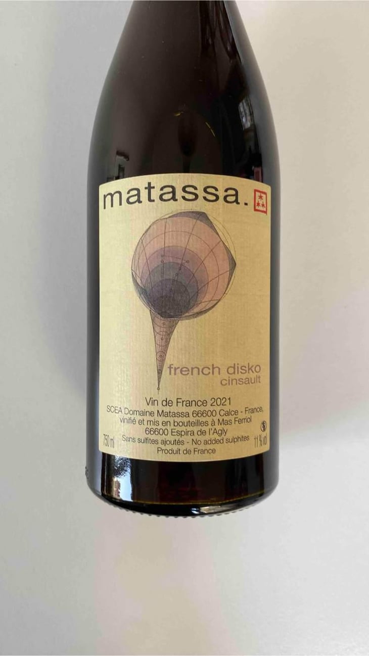 French Disko - Domaine Matassa - Tom Lubbe -2020