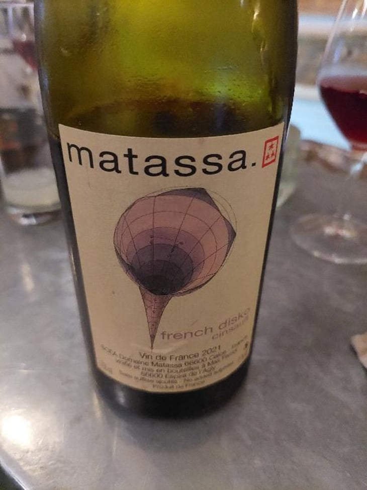 French Disko - Domaine Matassa - Tom Lubbe -2020