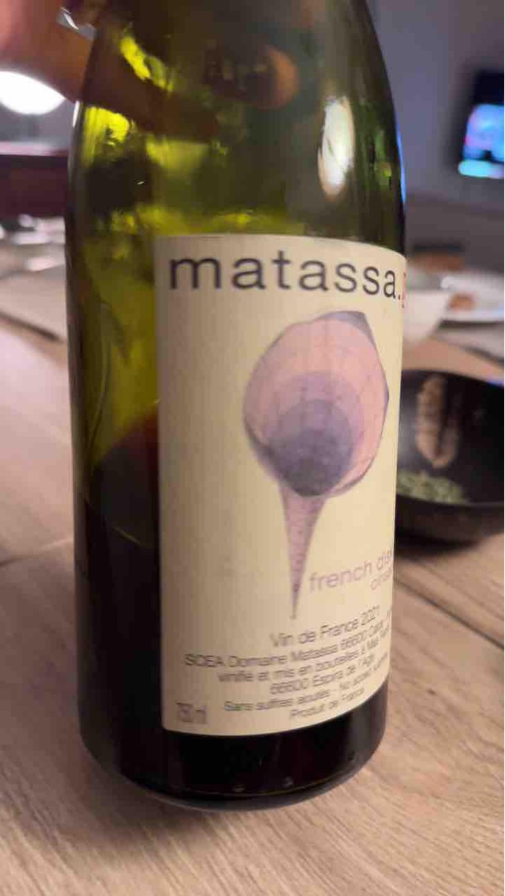French Disko - Domaine Matassa - Tom Lubbe -2020