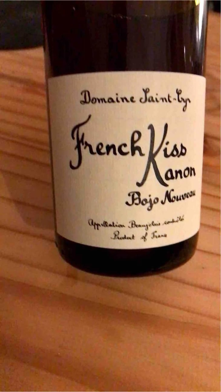 French Kiss Kanon Bojo Nouveau - Domaine Saint-Cyr - Raphaël Saint-Cyr 