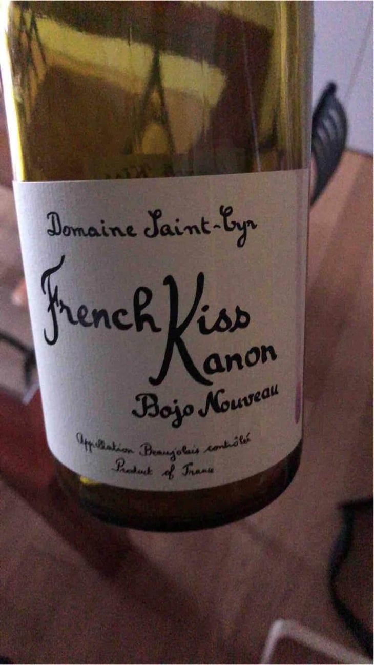 French Kiss Kanon Bojo Nouveau - Domaine Saint-Cyr - Raphaël Saint-Cyr 