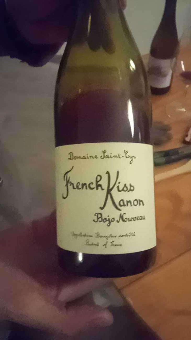 French Kiss Kanon Bojo Nouveau - Domaine Saint-Cyr - Raphaël Saint-Cyr 