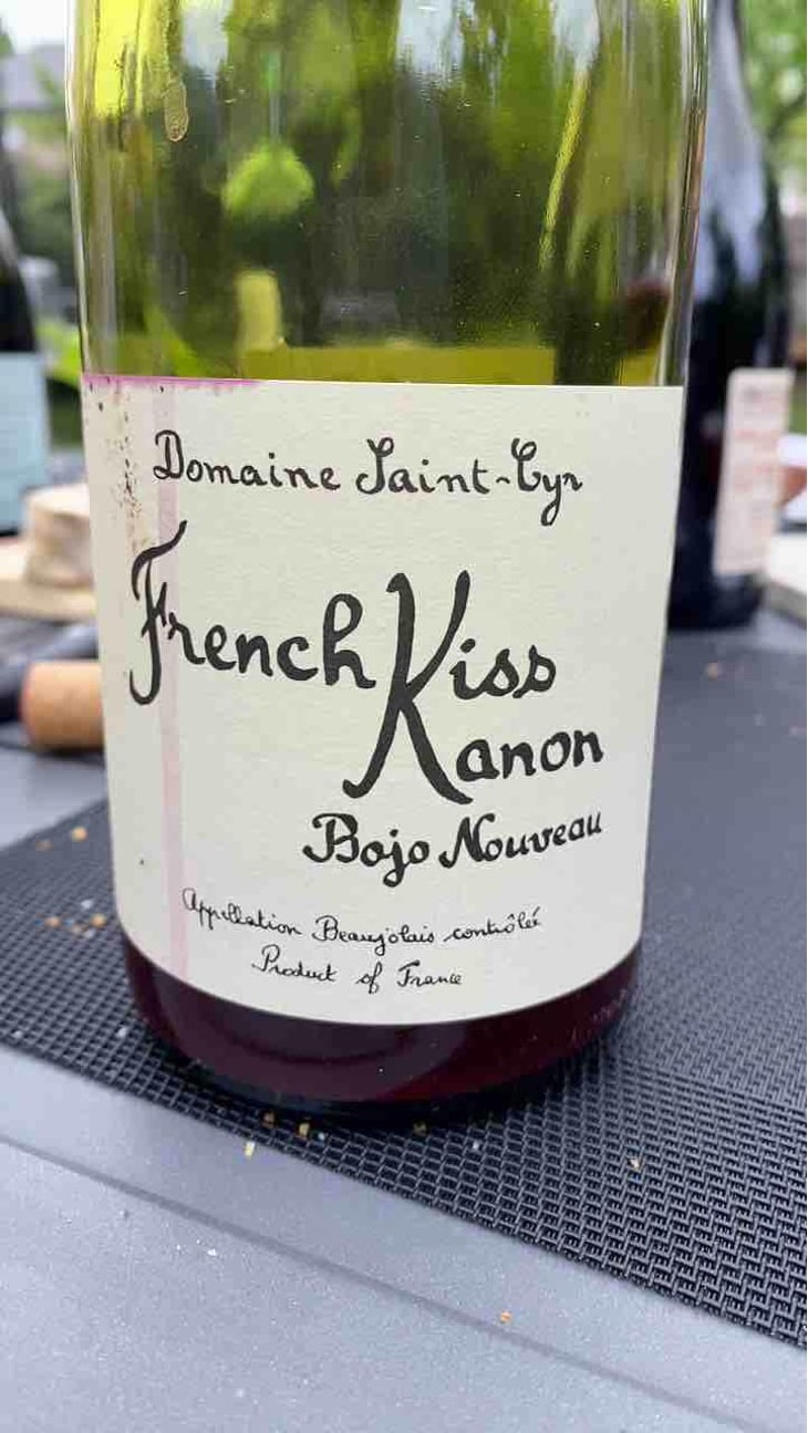 French Kiss Kanon Bojo Nouveau - Domaine Saint-Cyr - Raphaël Saint-Cyr 