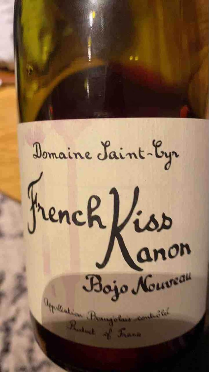 French Kiss Kanon Bojo Nouveau - Domaine Saint-Cyr - Raphaël Saint-Cyr 