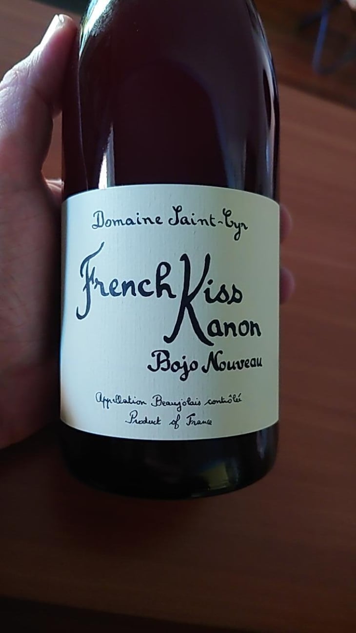 French Kiss Kanon Bojo Nouveau - Domaine Saint-Cyr - Raphaël Saint-Cyr 