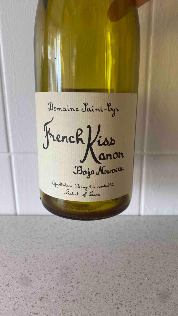 French Kiss Kanon Bojo Nouveau - Domaine Saint-Cyr - Raphaël Saint-Cyr 