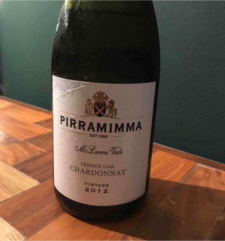 French Oak Chardonnay - Pirramimma Wines - Geoff Johnston 