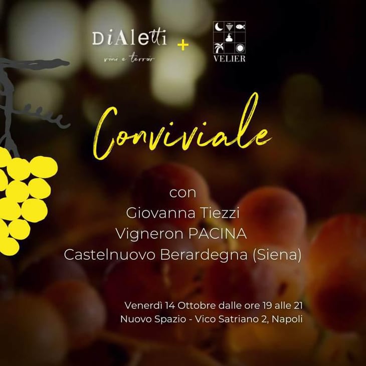 Conviviale Con Giovanna Tiezzi. Vigneron Pacina - Dialetti - 537038