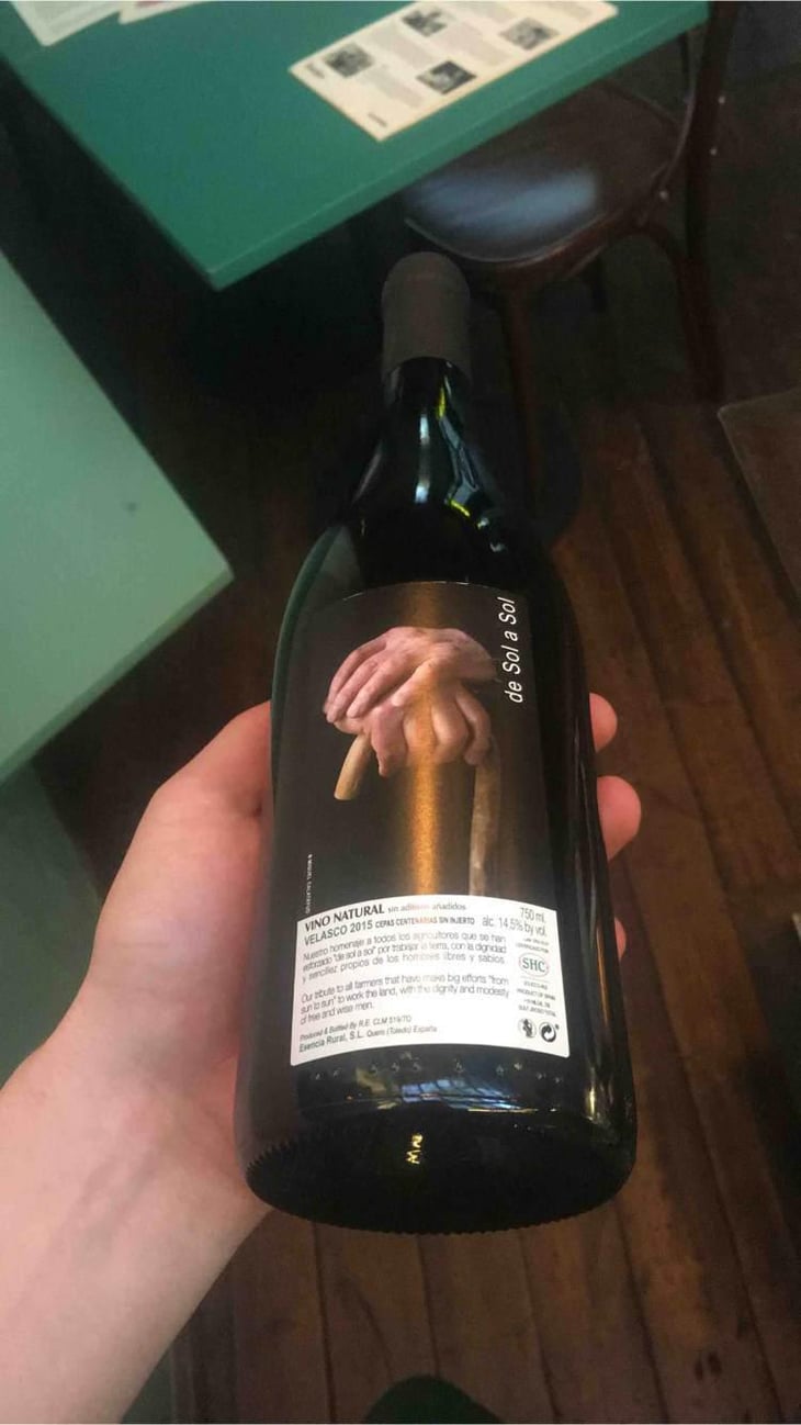 Tinto Velasco - Esencia Rural - Julián Ruiz 