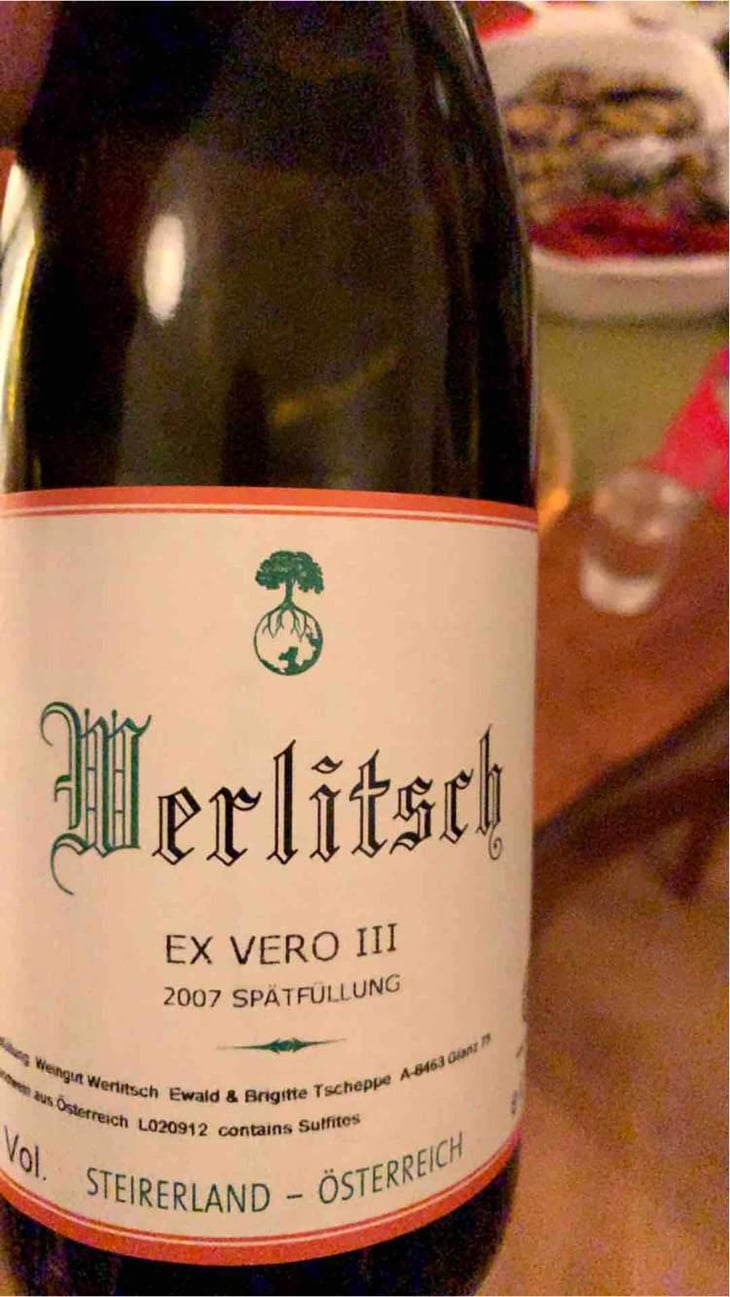 Ex Vero III - Weingut Werlitsch - Ewald & Brigitte Tscheppe 