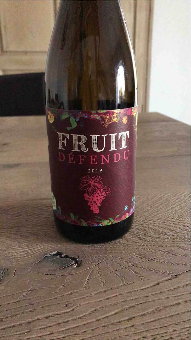 Fruit Défendu Et Préliminaires - Orgamic - vin De Copains 