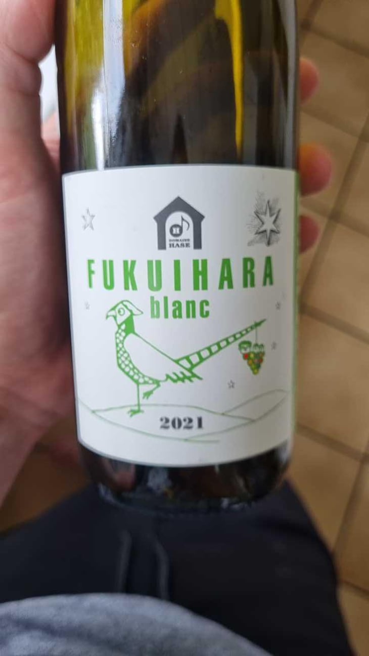 Fukuihara Blanc - Hikaru Farm - Domaine Hase - Hikaru Farm -2021