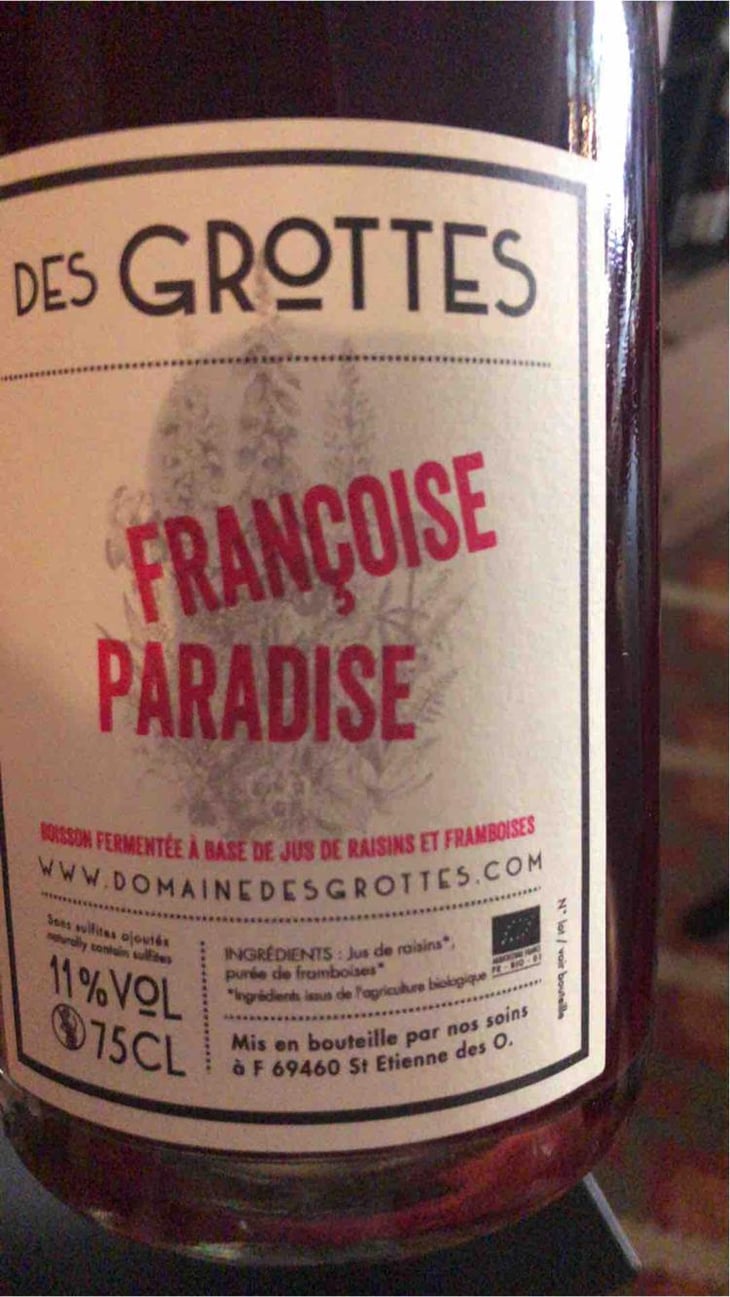 Fun(ki) Nambulle - Domaine des Grottes - Romain des Grottes 