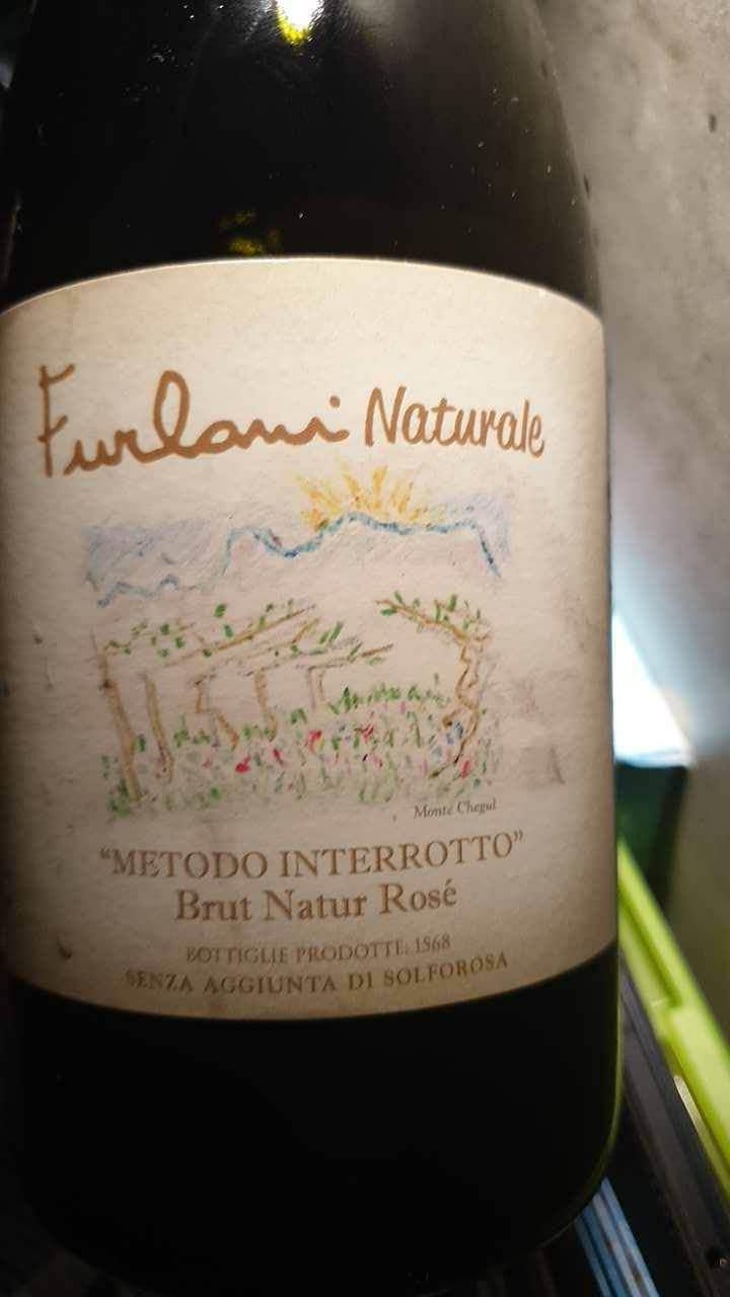 Furlani Naturale "Metodo Interrotto" Rosé - Cantina Furlani - Matteo Furlani 